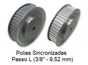 Passo L (3/8" - 9,52 mm) HTD
